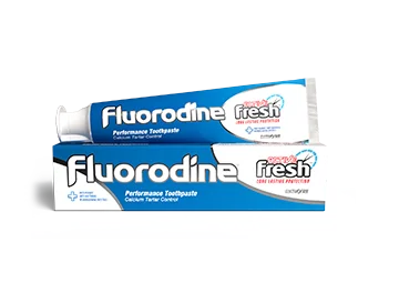Fluorodine toothpaste