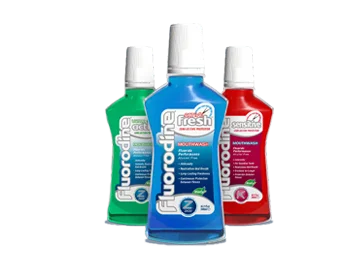 Fluorodine mouthwash