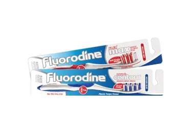 Fluorodine toothbrush